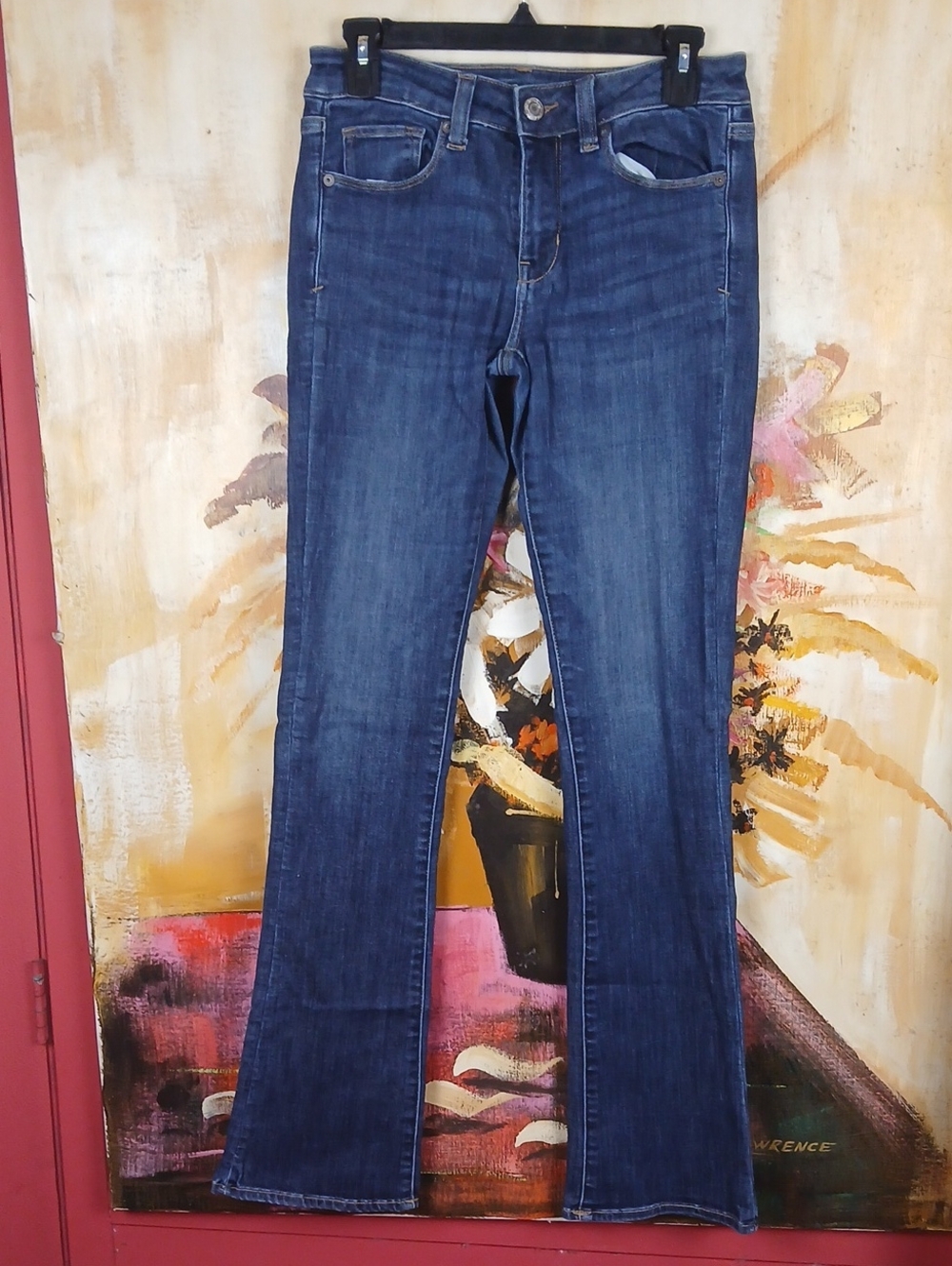 American Eagle Skinny Kick Next Level Stretch Jeans Size 6 X-Long